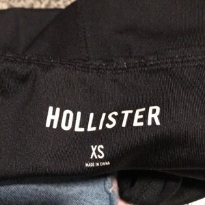Hollister leggings with crisscross design